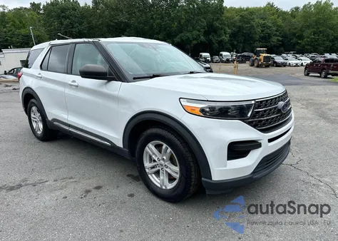 2021 Ford Explorer Xlt z USA, uszkodzony, nr VIN 1FMSK7DH8MGA91572